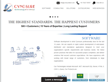 Tablet Screenshot of cynosuretech.com
